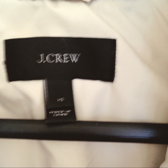 J. Crew Quilted Down Puffer Vest Taupe Jacket XS - Picture 5 of 7